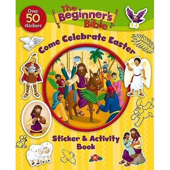 The Beginner's Bible Come Celebrate Easter Sticker and Activity Book -- The Begi - Picture 3 of 4